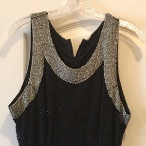 Black Dress With Silver Sequins
